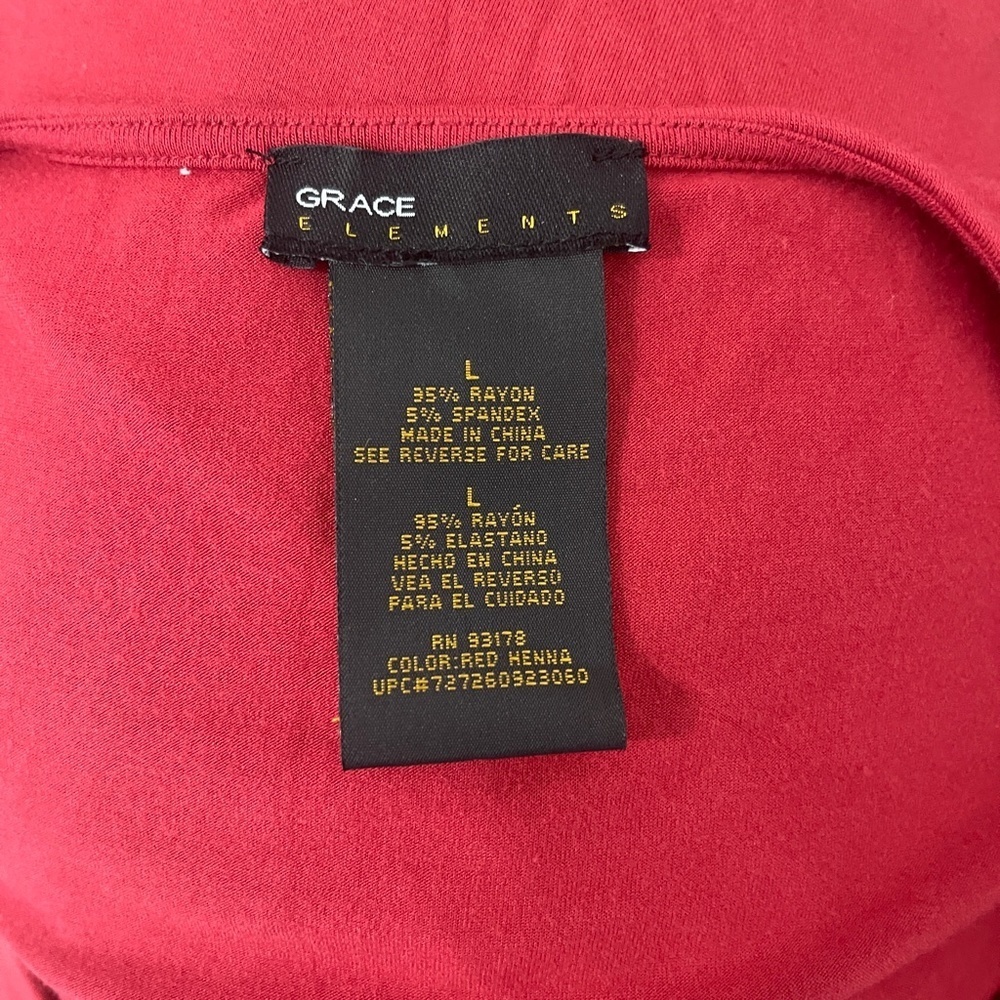 Grace Elements Top With Ruching - image 7